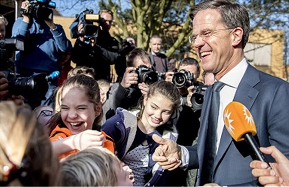 Ανακούφιση Ευρώπης για τη νίκη Ρούτε στις ολλανδικές εκλογές